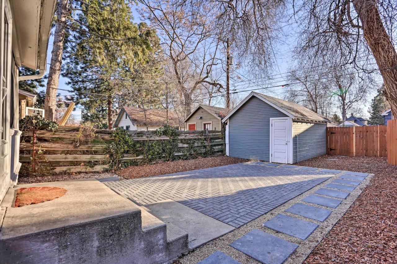 Vintage-Chic Home With Patio - Walk To Hyde Park! Boise Exteriör bild
